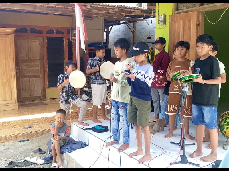 EKSTRAKURIKULER HADRAH SDN 1 SEMAMBUNG